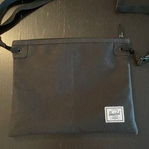 Black Herschel Crossbody
